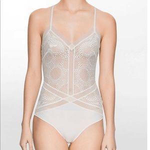 Calvin Klein CK BLACK Endless Bodysuit- NWT -Large